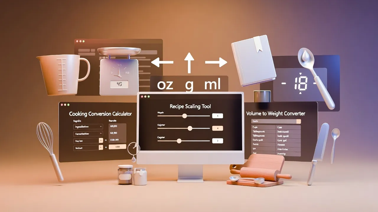 Ounces to Grams Cooking Guide